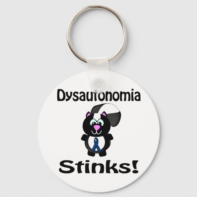 Chaveiro Dysautonomia Fedorenta Conscientização do Gambá De (Frente)