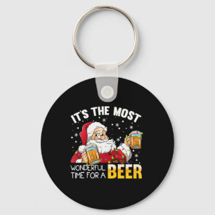 Chaveiro É a época mais maravilhosa para um Natal de cervej