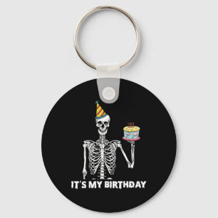 Chaveiro É a minha Festa de aniversário Feliz Aniversário d