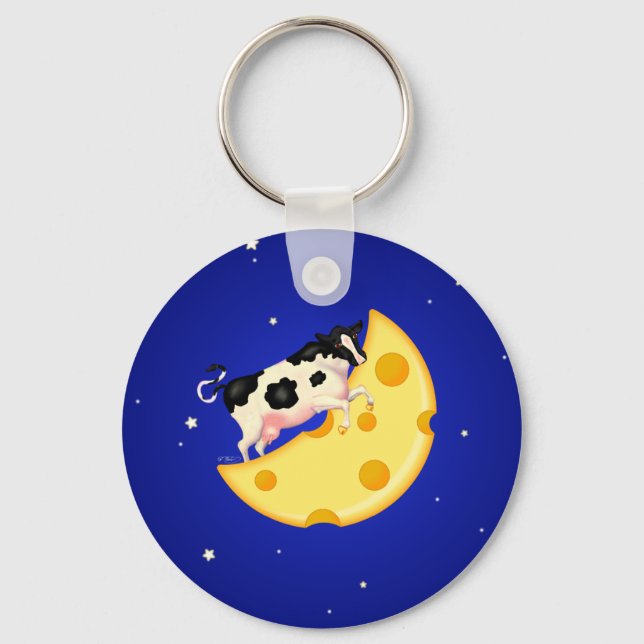 Chaveiro E a vaca saltou sobre a lua de queijo (Frente)