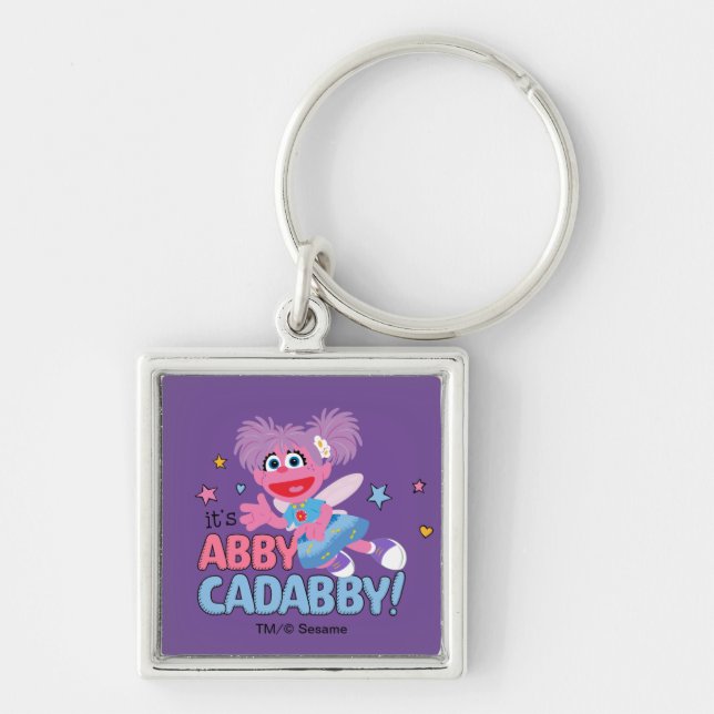Chaveiro É Abby Cadabby! (Frente)