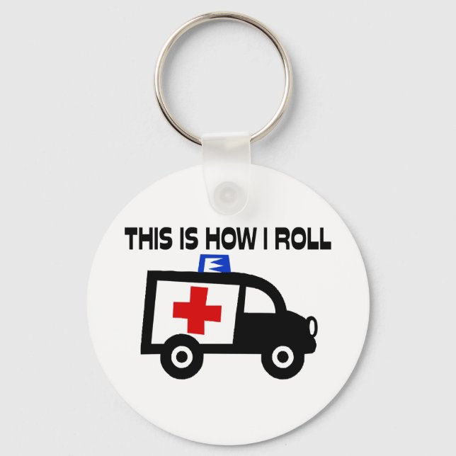 Chaveiro É Assim Que Eu Envolvo Uma Ambulância (Frente)