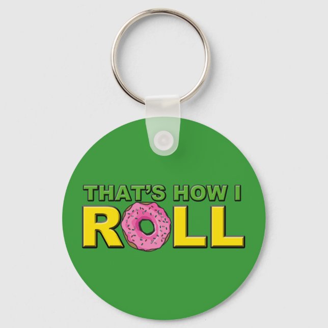 Chaveiro É assim que eu faço a versão do Key Chain Rosquinh (Frente)