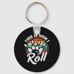 Chaveiro É Assim Que Eu Rolo Boliche Retro 60s 70s Boliche