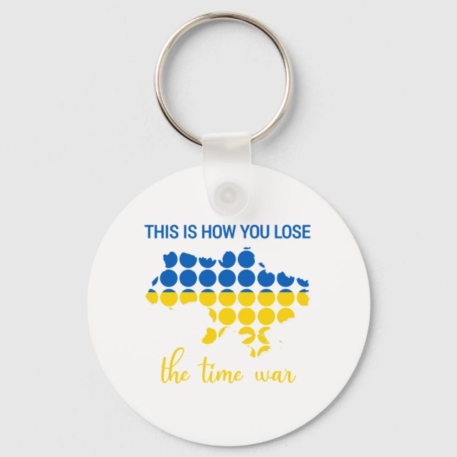 Chaveiro É assim que se perder a guerra do tempo (Frente)