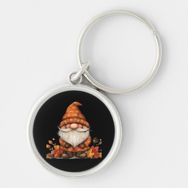 Chaveiro É Fall Y'all! Gnome Vintage Legal (Frente)