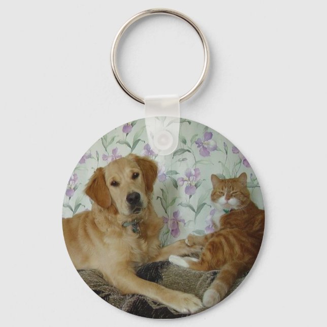 Chaveiro e gato (Frente)