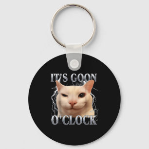 Chaveiro É hora do Goon Meme de gato engraçado Homens Mulhe