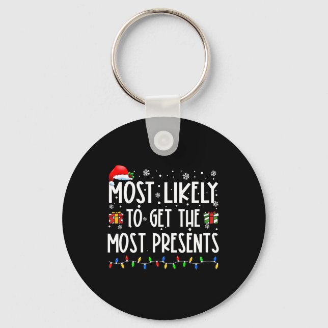 Chaveiro É Mais Provável Ter A Fama De Natal Mais Presente (Frente)