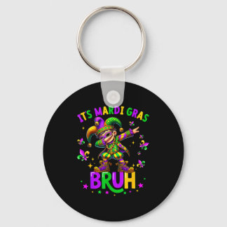 Chaveiro É Mardi Gras Bruh Dabbing Duende Bobo Novo