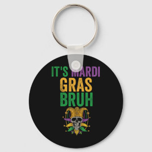 Chaveiro É Mardi Gras Bruh Skeleton Skeleton Engraçado Mard