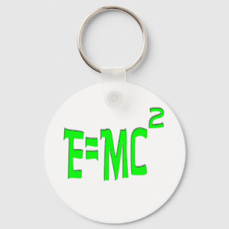 Chaveiro E=MC2 (verde)