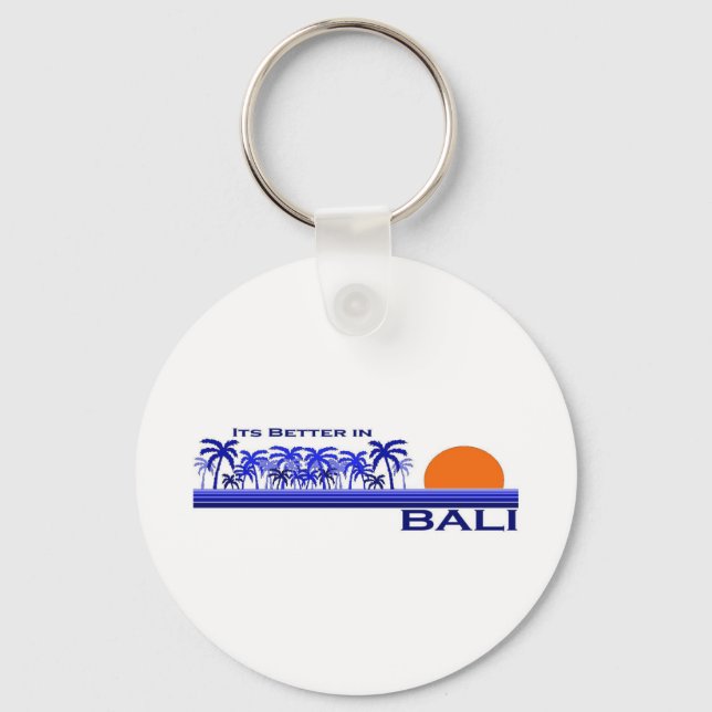 Chaveiro É melhor em Bali, Indonésia (Frente)