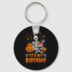 Chaveiro É Meu Aniversário Esqueleto Feliz Aniversário de H
