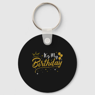Chaveiro É Meu Aniversário Festa de Aniversário Mulher Meni