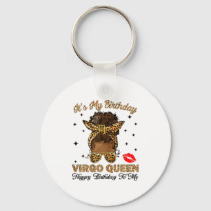 Chaveiro É Meu Aniversário Rainha de Virgem Feliz Aniversár