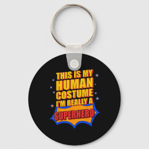 Chaveiro É Meu Presente De Super Herói Do Costume Humano Pa