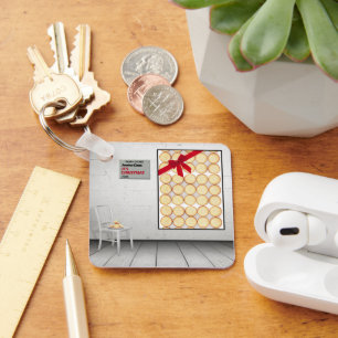 Chaveiro "É Natal" de Jessica Claus