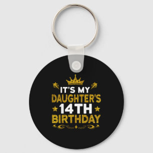 Chaveiro É o 14º aniversário da minha filha Feliz Aniversár