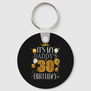 Chaveiro É o 30º Aniversário do Meu Papai Feliz Aniversário