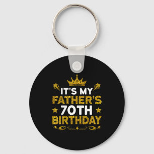 Chaveiro É o 70º aniversário do meu pai Feliz aniversário 7
