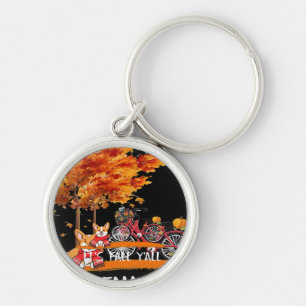 Chaveiro É o Cachorro Cardíaco Outono Design Engraçado G