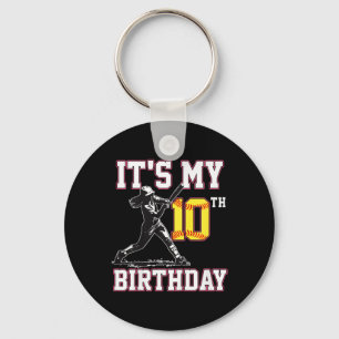 Chaveiro É o meu 10º aniversário Menina Softll de 10 anos P