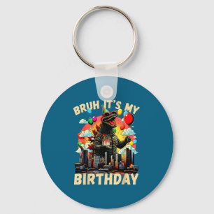 Chaveiro É o Meu Aniversário Festa de Aniversário Kaiju Jap