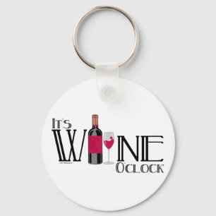 Chaveiro É o Vinho O'clock