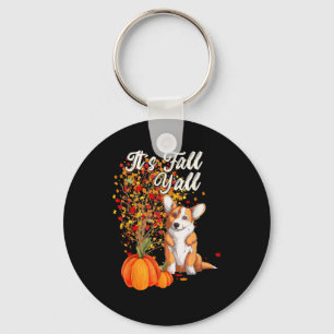 Chaveiro É Obrigados de outono de "Leaf Fall Tree Hello Aut