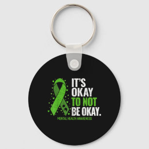 Chaveiro É Okay Não Ser Okay Fita Verde Conscientização da