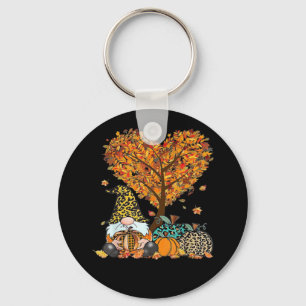 Chaveiro É outono Todos Os Gnomos Cudos Pumpkin Autumn Tree