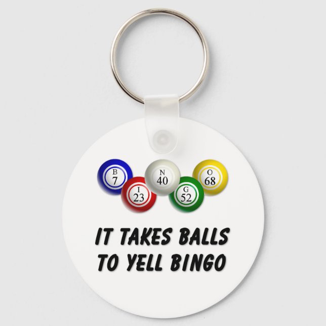 Chaveiro É Preciso Chamar Bingo (Frente)