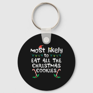 Chaveiro É Provável Que Coma Toda A Família Xmas De Cookies