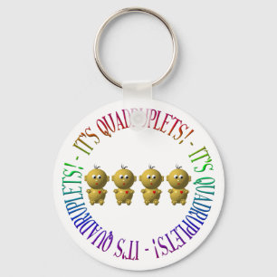 Chaveiro É quadruplets!