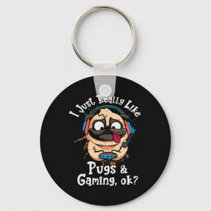 Chaveiro É Realmente Como Pugs E Jogos Ok, Video Game Lov