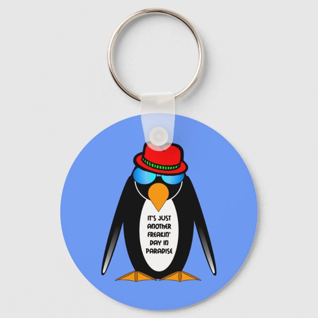 Chaveiro É só mais um dia esquisito no paraíso (Frente)