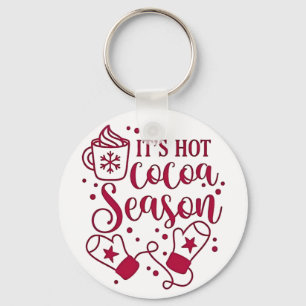 Chaveiro É Temporada de Chocolate Quente Cacau Natal 