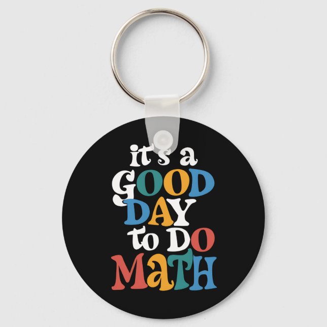 Chaveiro É Um Bom Dia Para Fazer Matemática Professor Inspi (Frente)