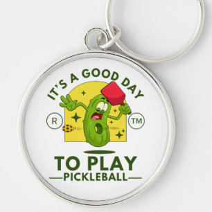 Chaveiro É um bom dia para jogar pickleball