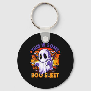 Chaveiro É Um Ghost Spooky Homens De Halloween?