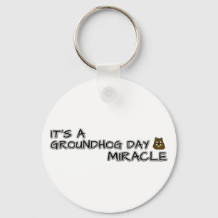 Chaveiro É um milagre do Dia da Marmota