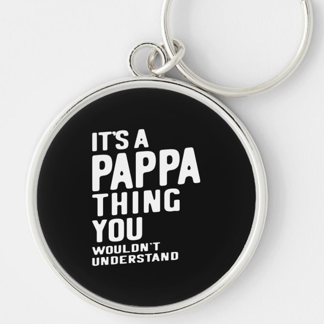 Chaveiro É um Pappa Thing Padre Gift (Frente)