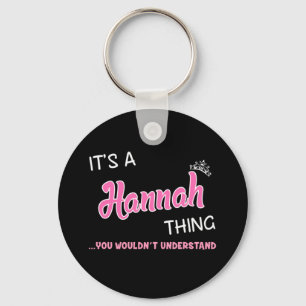 Chaveiro É uma coisa da Hannah que você não entenderia
