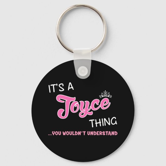 Chaveiro É uma coisa da Joyce que você não entenderia (Frente)