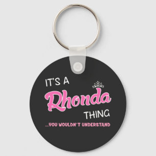 Chaveiro É uma coisa da Rhonda que você não entenderia