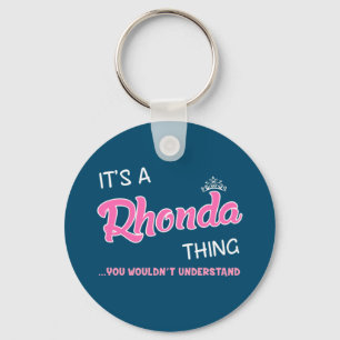 Chaveiro É uma coisa da Rhonda que você não entenderia