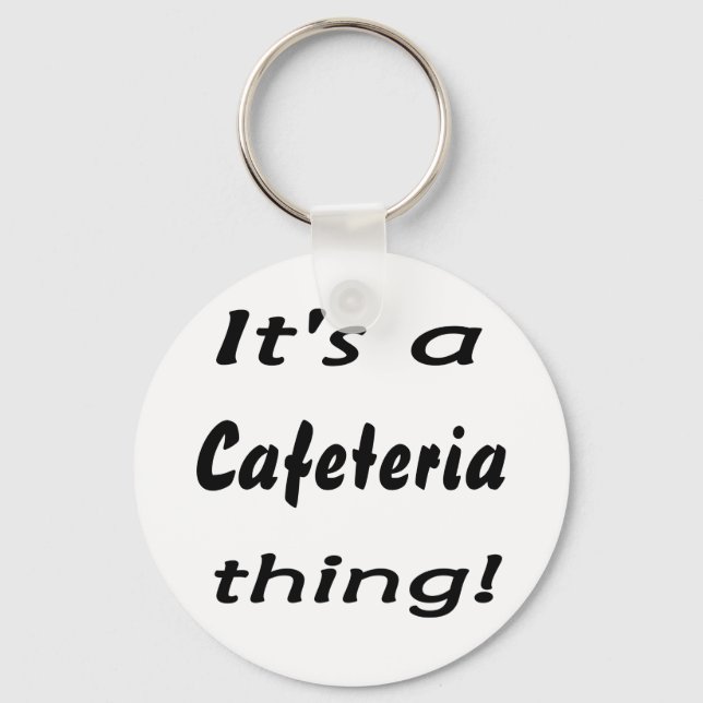 Chaveiro É uma coisa de cafeteria! (Frente)