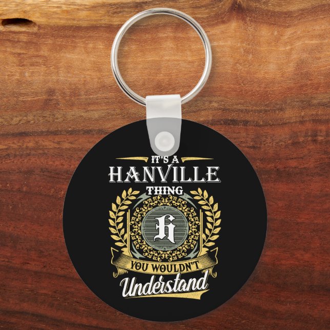 Chaveiro É uma Coisa de Hanville que Você Não Entenderia (Frente)