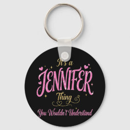 Chaveiro É Uma Coisa de Jennifer Rosa Dourado Presente para